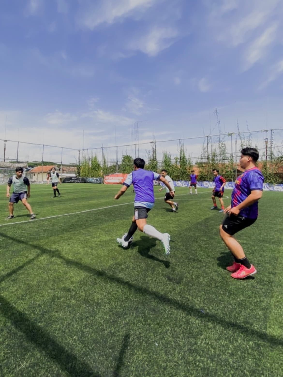 Pressing, passing and then shooting